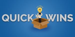 Quick wins blog